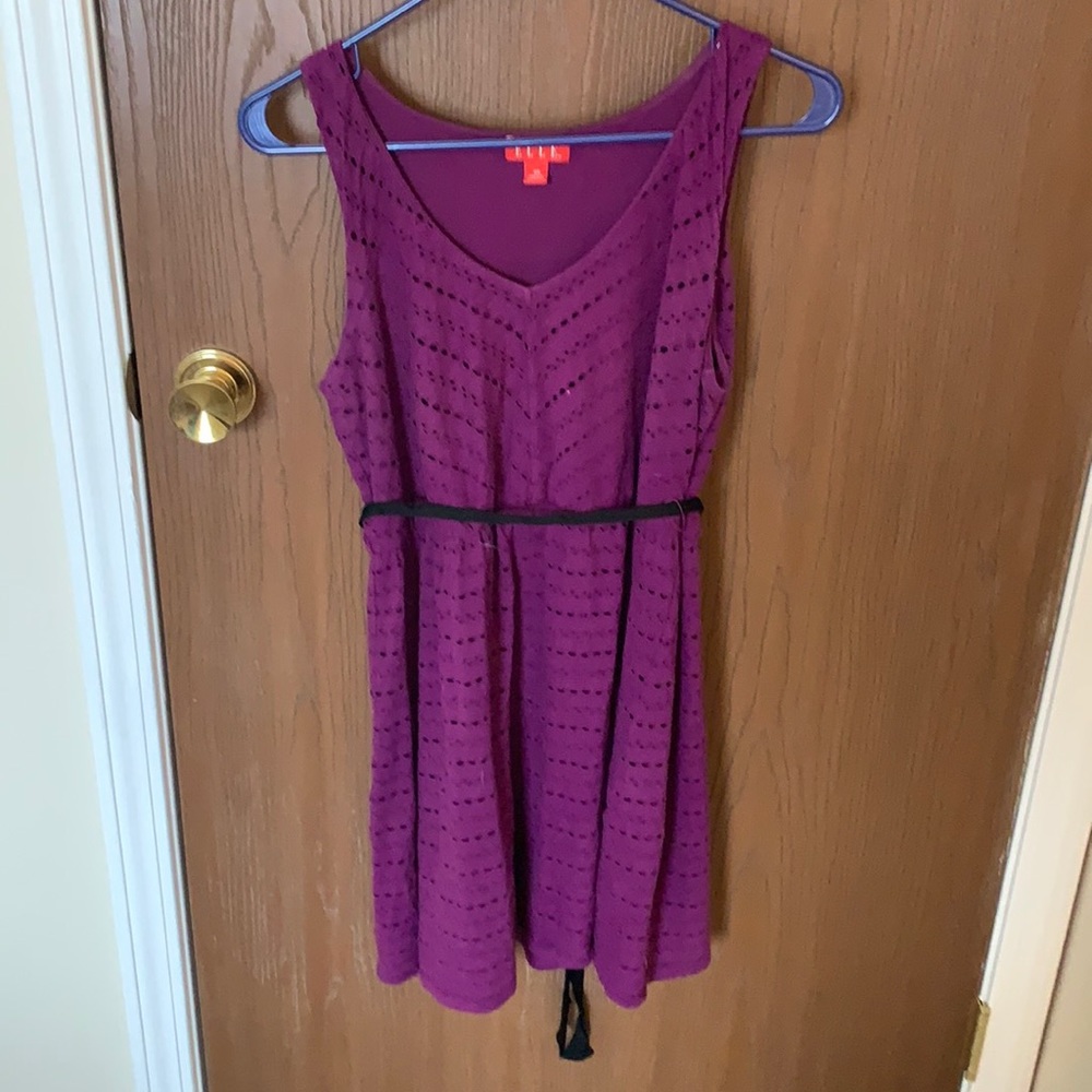 Purple dress